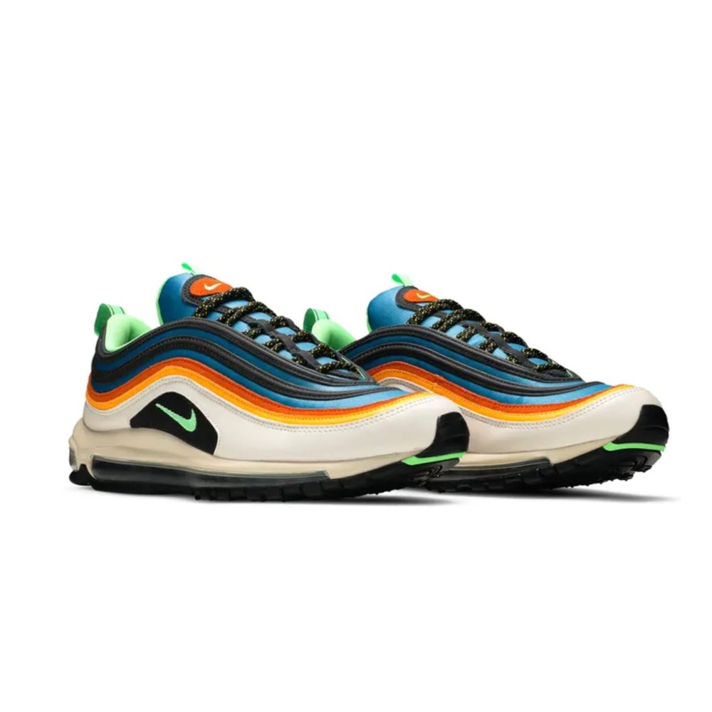 Nike Air Max 97 Sz 10 Green Abyss